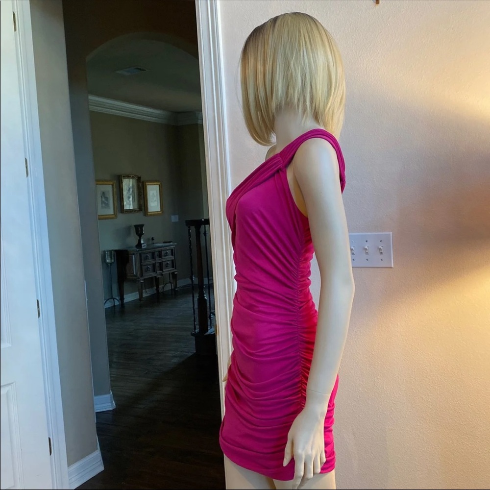 Giambattista Valli Macy's Fuchsia Dress 0 EUC